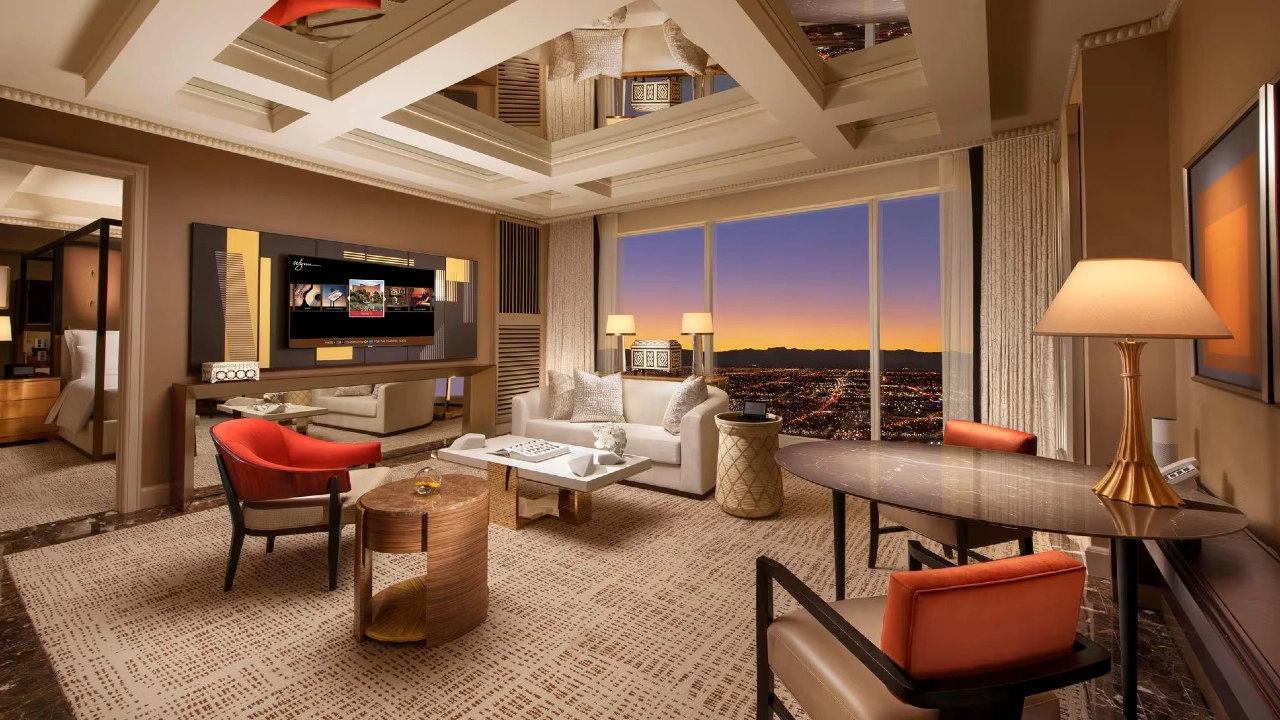 Wynn Tower Suite Parlor at Wynn and Encore Las Vegas