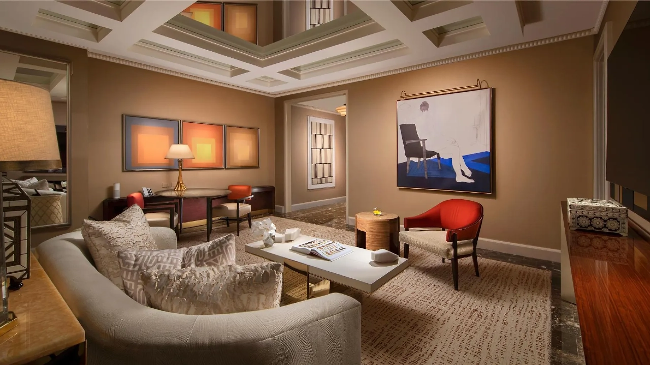 Wynn Tower Suite Parlor at Wynn and Encore Las Vegas