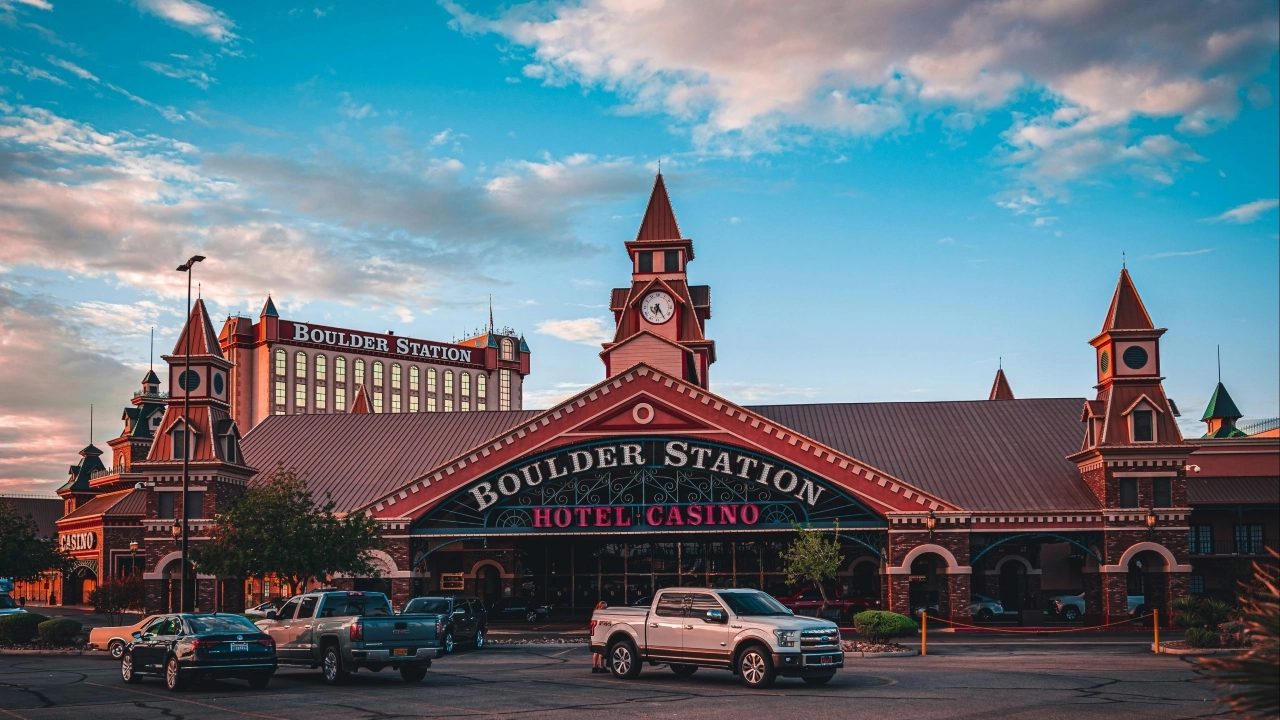 Hotel Exterior at Boulder Station Hotel and Casino Las Vegas