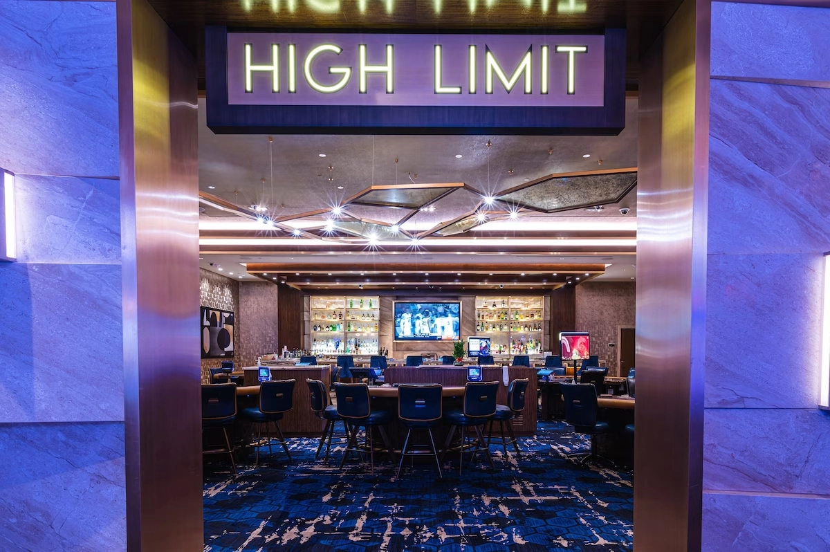 High Limit Area at Palace Station Hotel and Casino Las Vegas