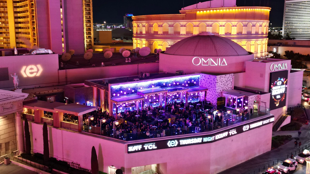 Omnia Nightclub at Caesars Palace Las Vegas