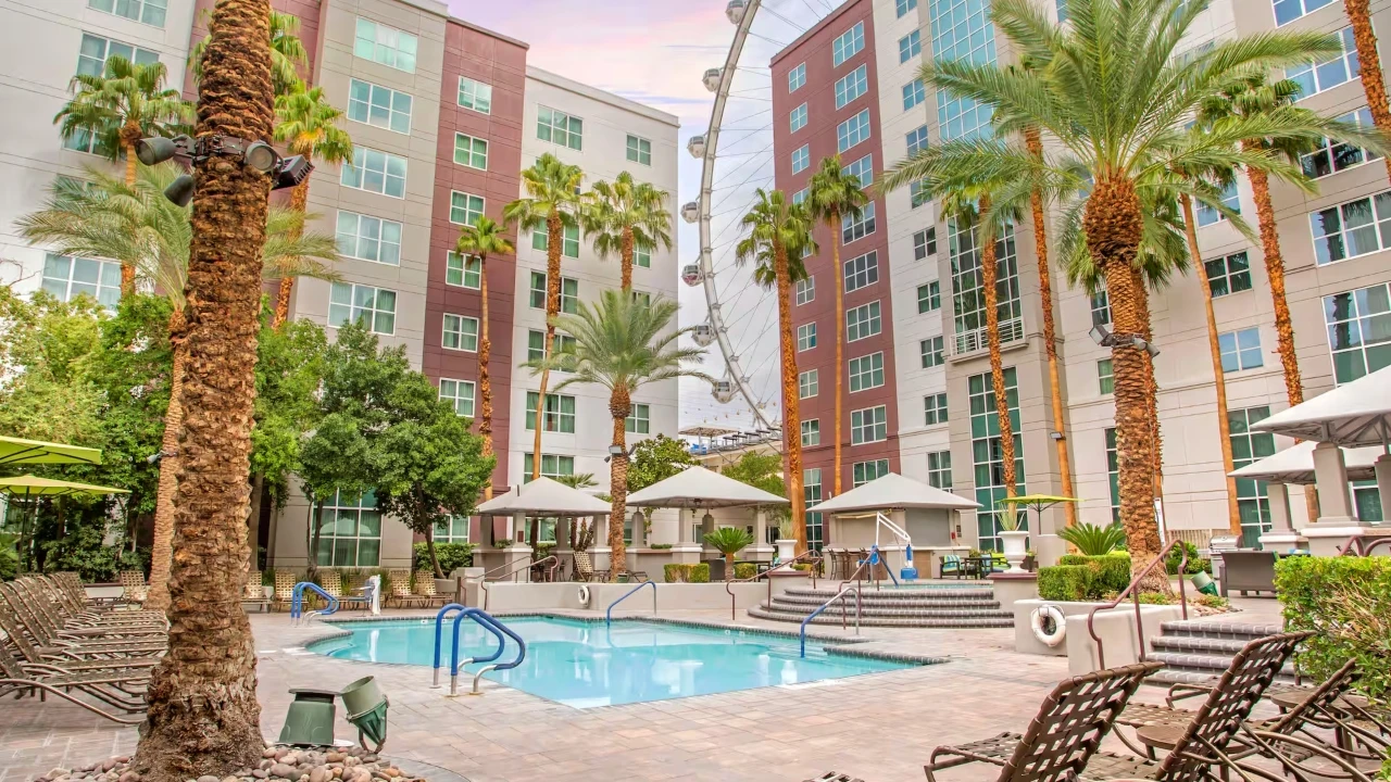 Pool at Hilton Grand Vacations Club Flamingo Las Vegas