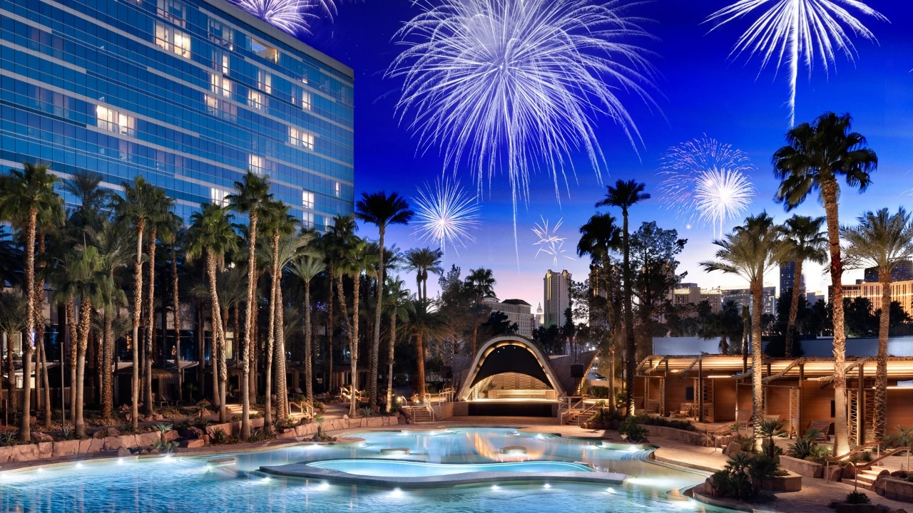 Pool at Virgin Hotels Las Vegas