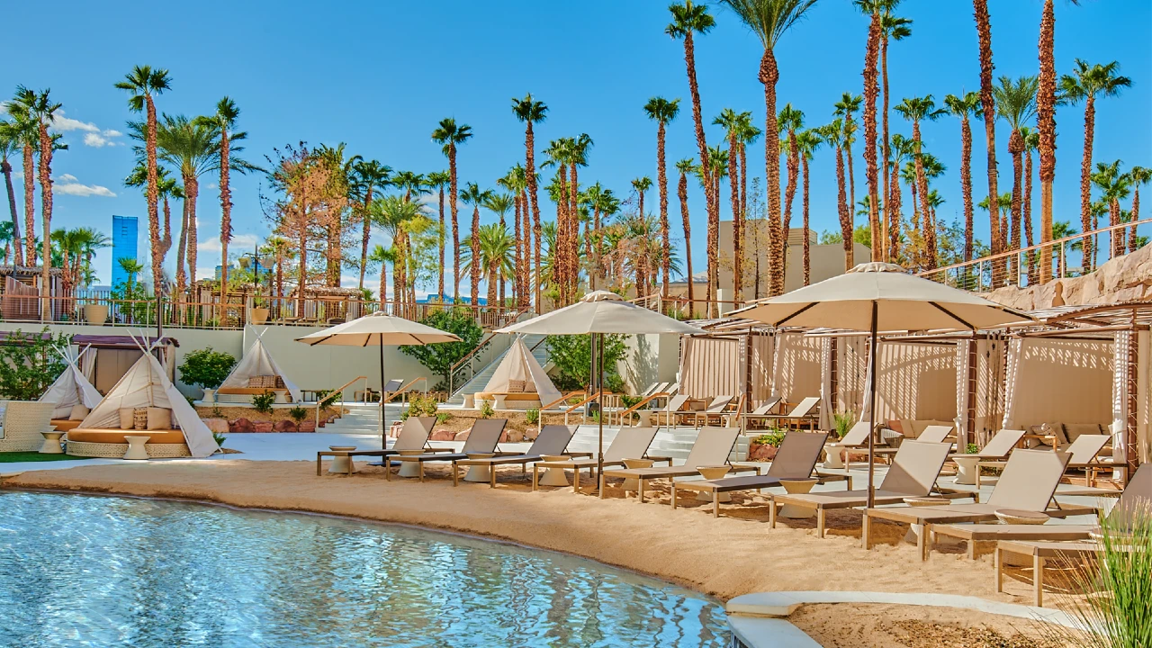Pool at Virgin Hotels Las Vegas