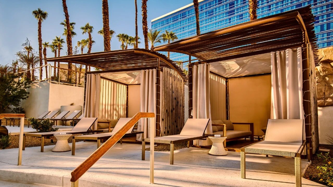 Pool Cabana at Virgin Hotels Las Vegas