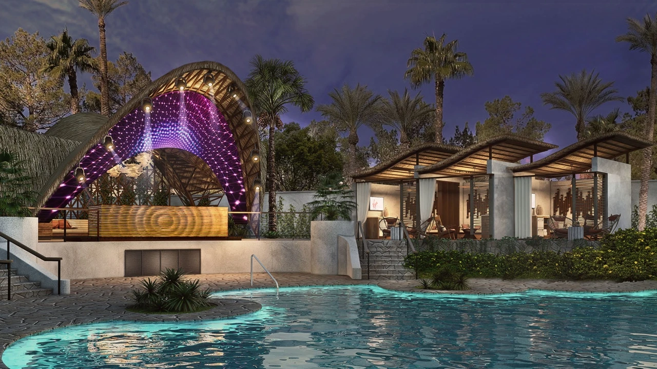 Pool at Virgin Hotels Las Vegas