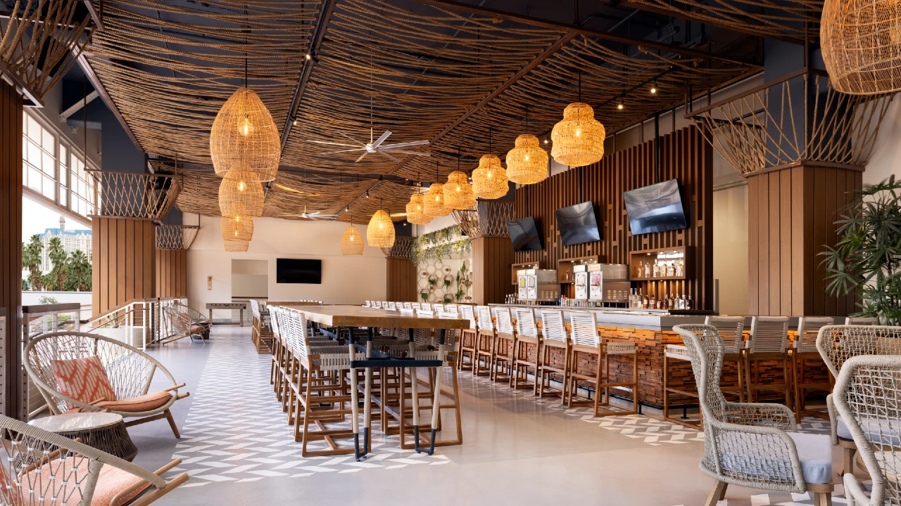 The Pool Bar at Virgin Hotels Las Vegas