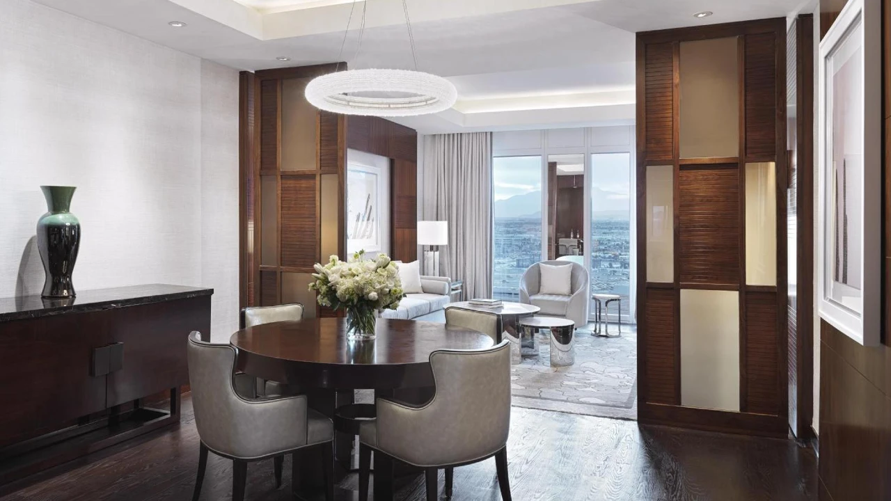 Penthouse Panorama View Suite at Waldorf Astoria Las Vegas