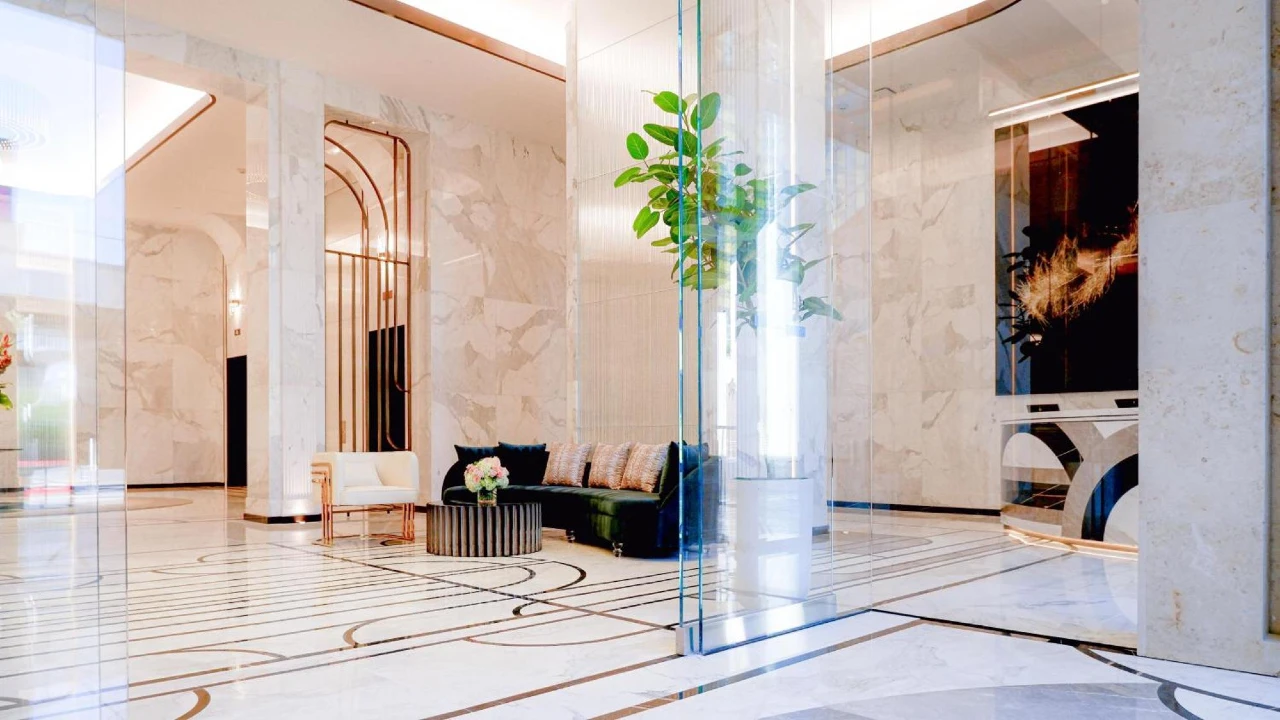 Lobby at Waldorf Astoria Las Vegas