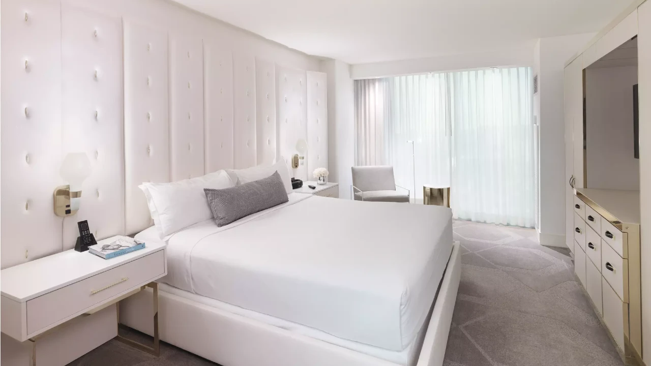 W Suite King Bedroom at W Las Vegas