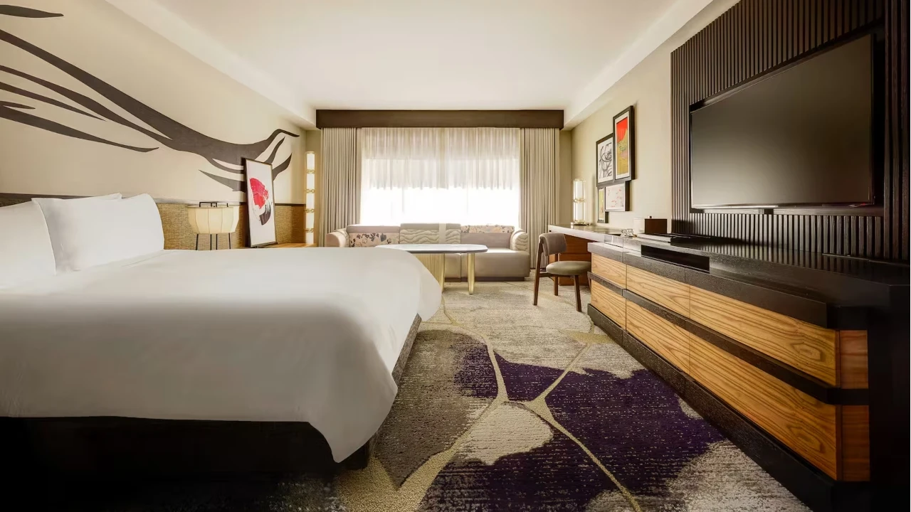 Nobu Bedroom King at Nobu Hotel Caesars Palace