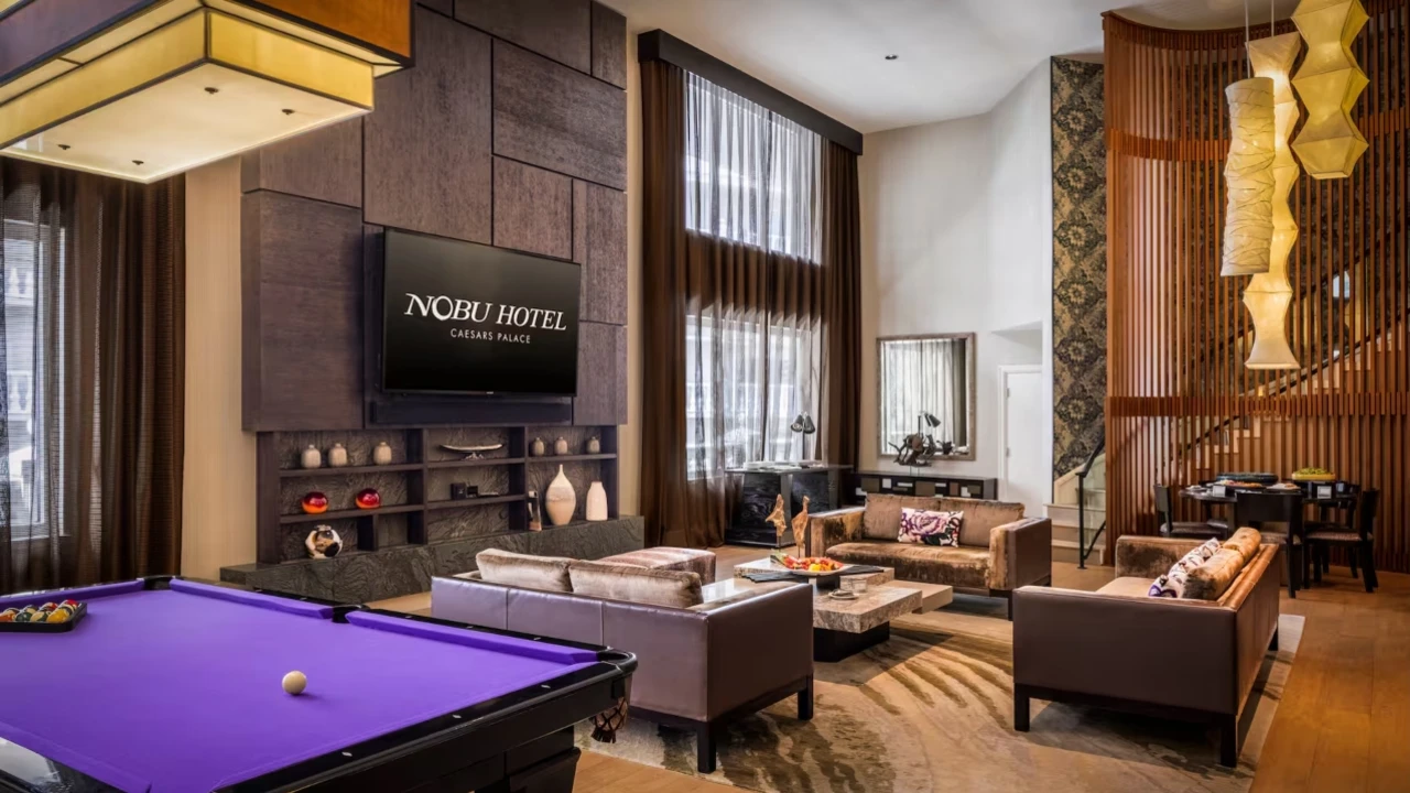 The Nobu Penthouse at Nobu Hotel Caesars Palace
