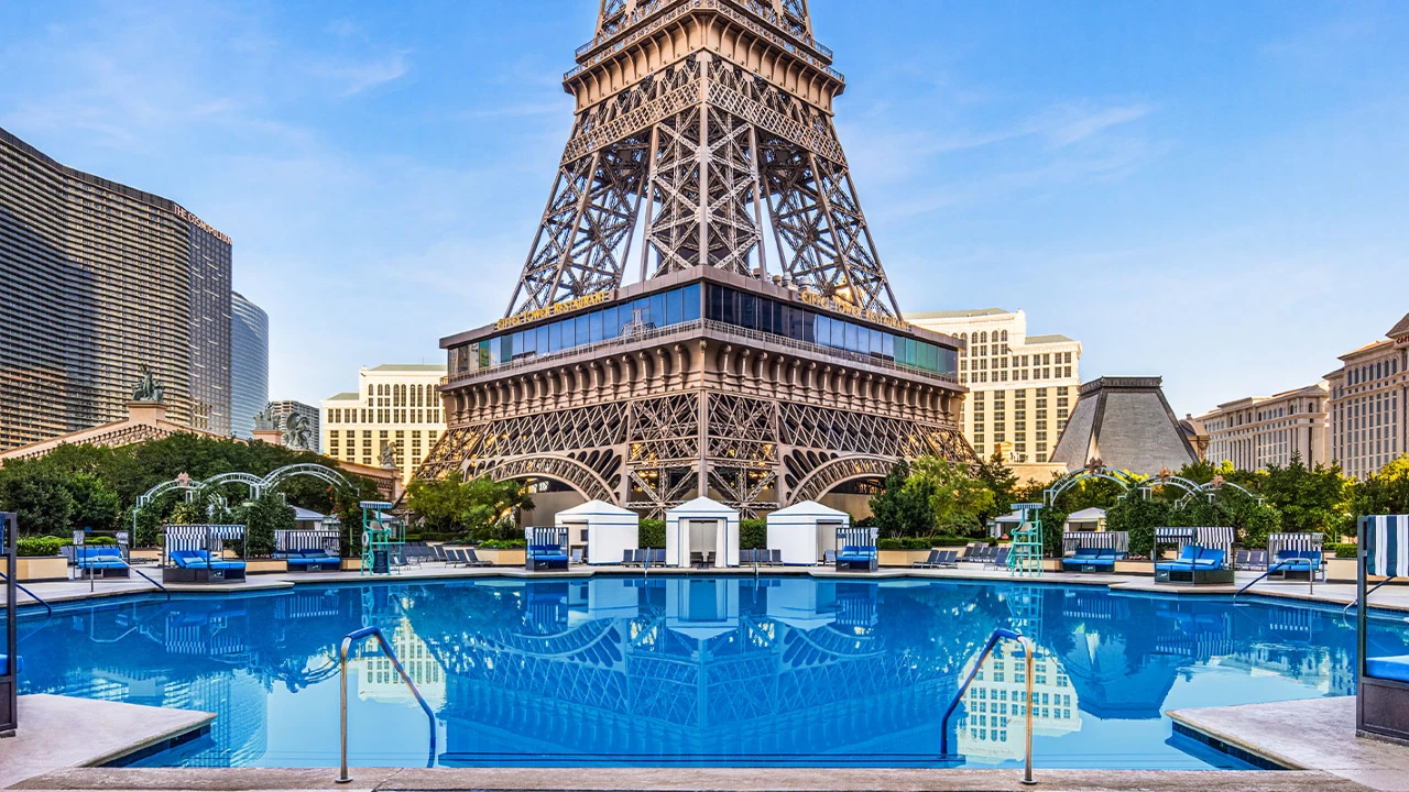 Pool at Paris Las Vegas