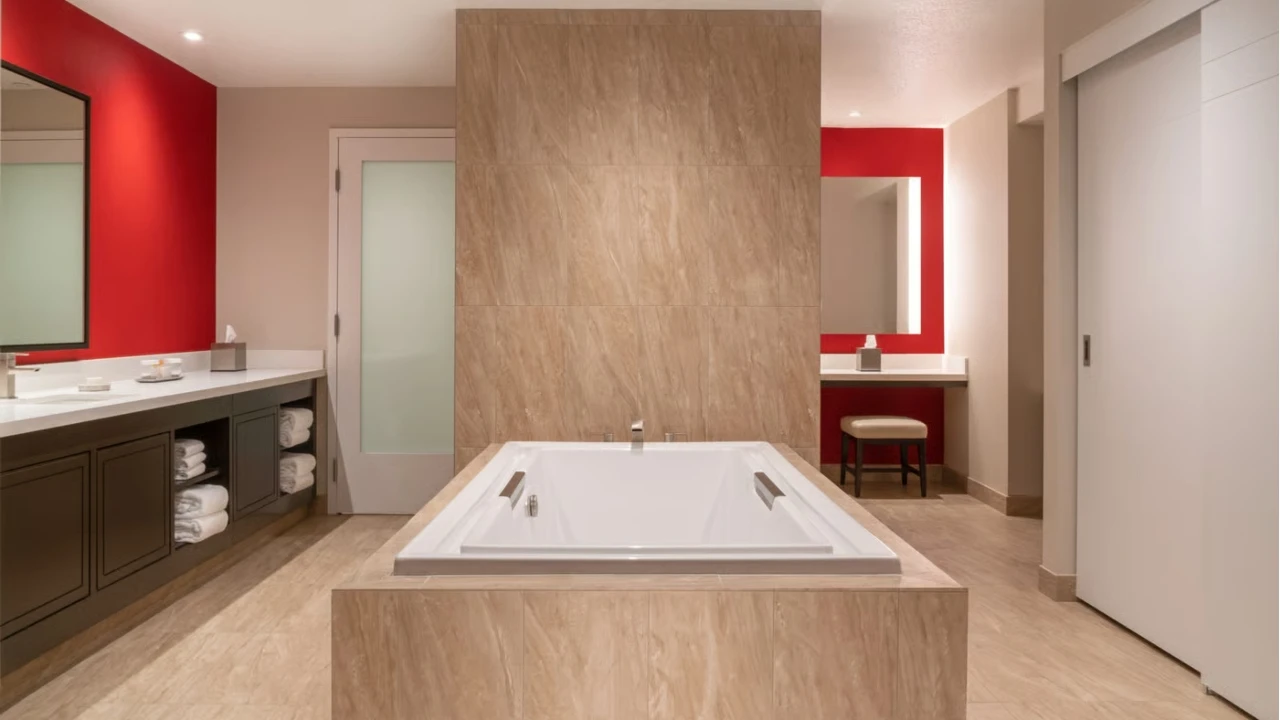 Suite Bathroom at Horseshoe Las Vegas