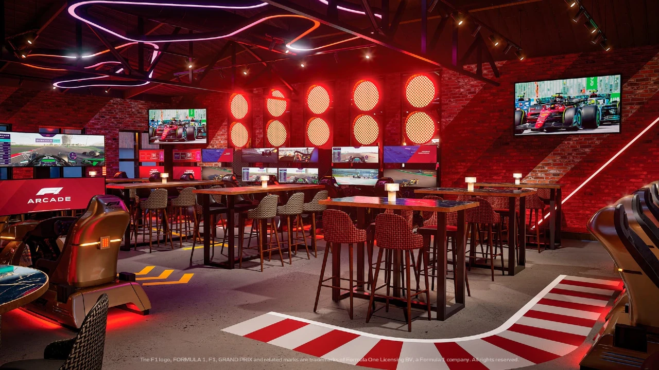 F1 Arcade at Caesars Palace Las Vegas