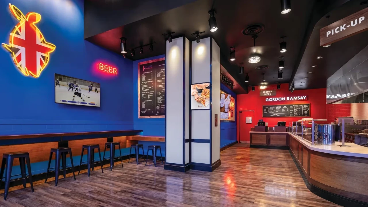 Gordon Ramsay Fish and Chips at The Linq Hotel and Casino Las Vegas