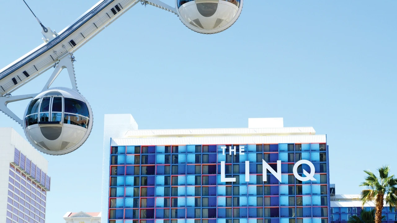 High Roller Observation Wheel at The Linq Hotel and Casino
