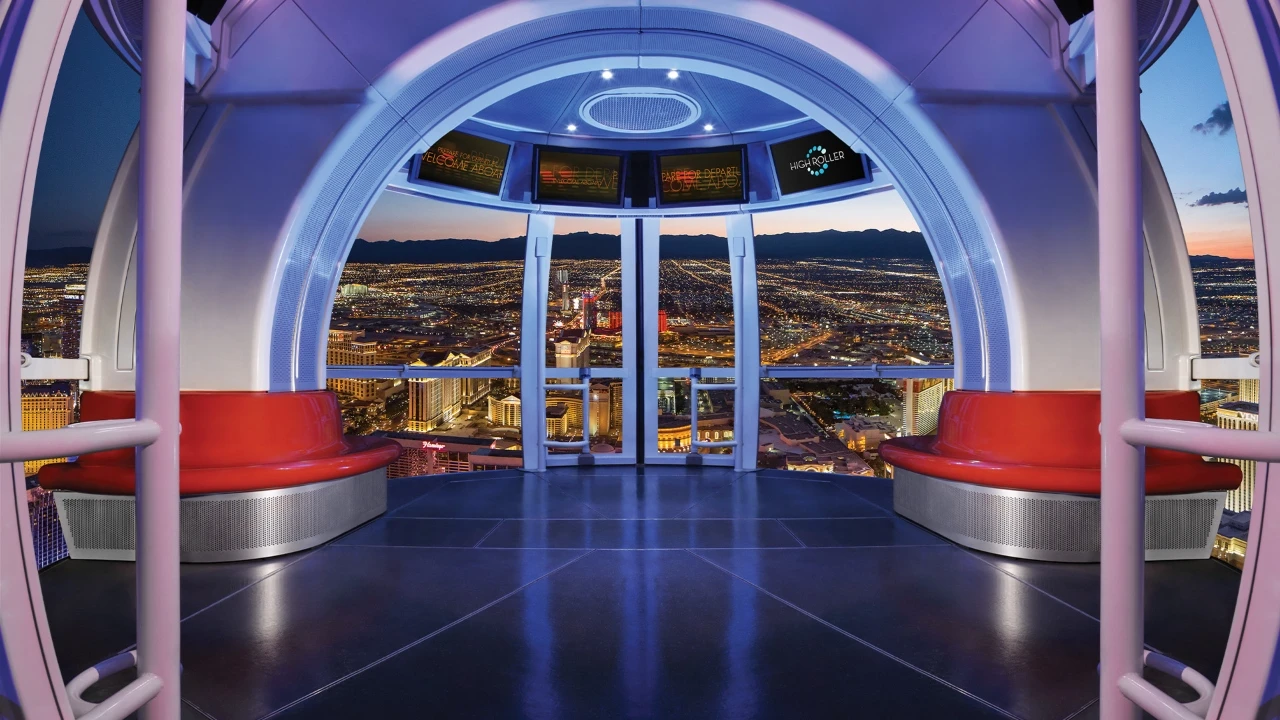 High Roller Observation Wheel at The Linq Hotel and Casino