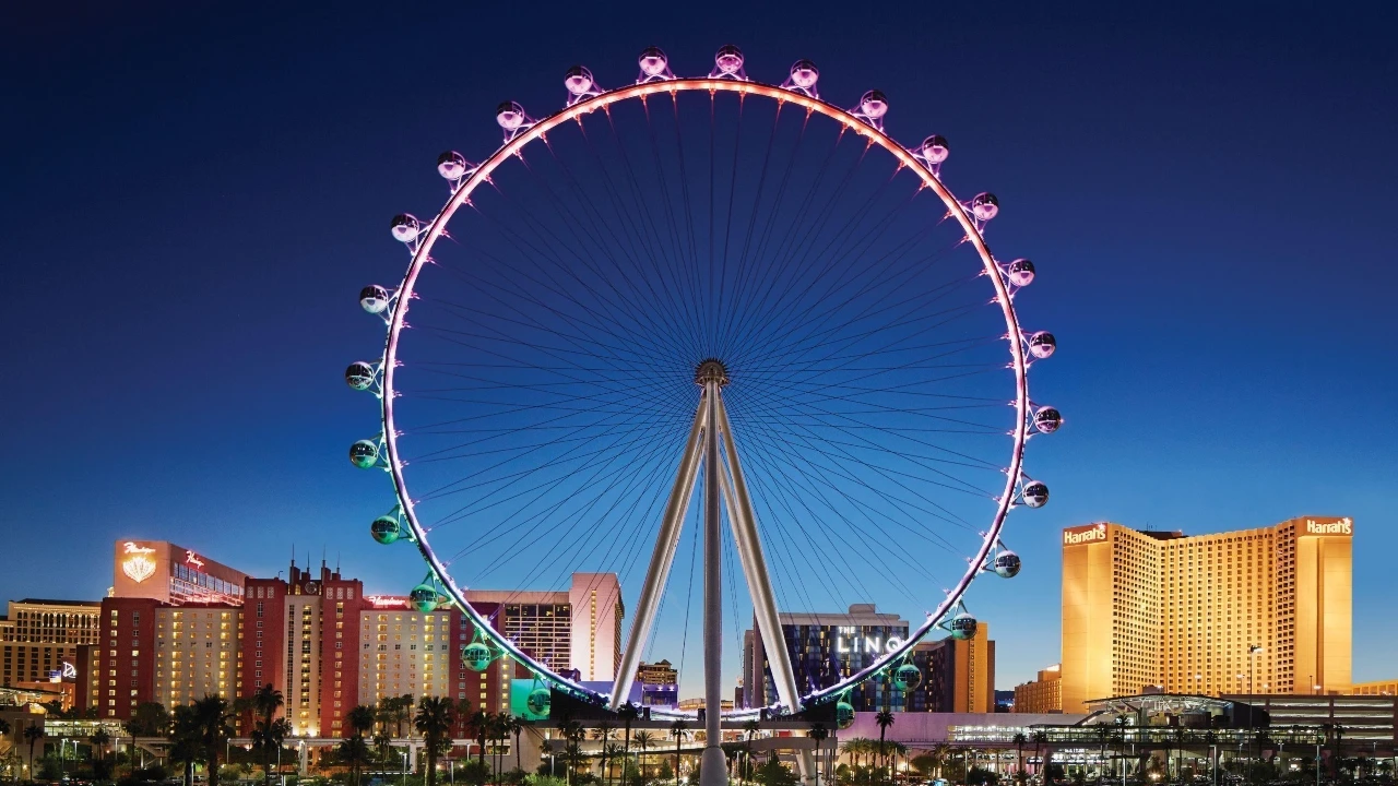 High Roller Observation Wheel at The Linq Hotel and Casino