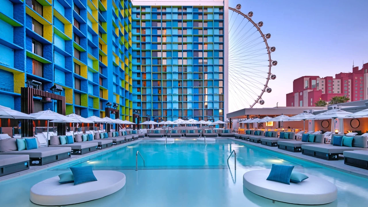 Pool at The Linq Hotel and Casino Las Vegas
