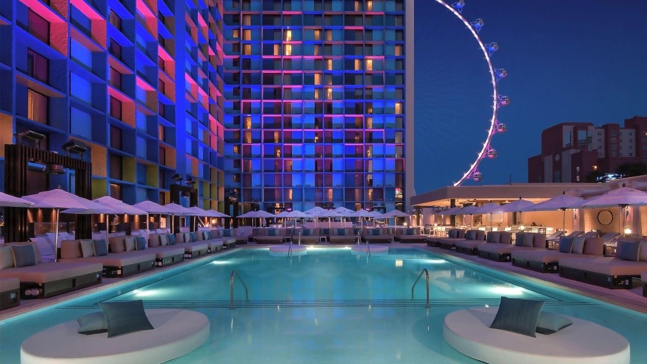Pool at The Linq Hotel and Casino Las Vegas