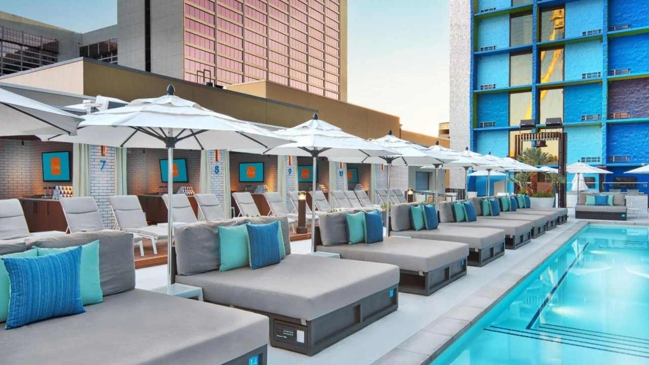 Pool at The Linq Hotel and Casino Las Vegas
