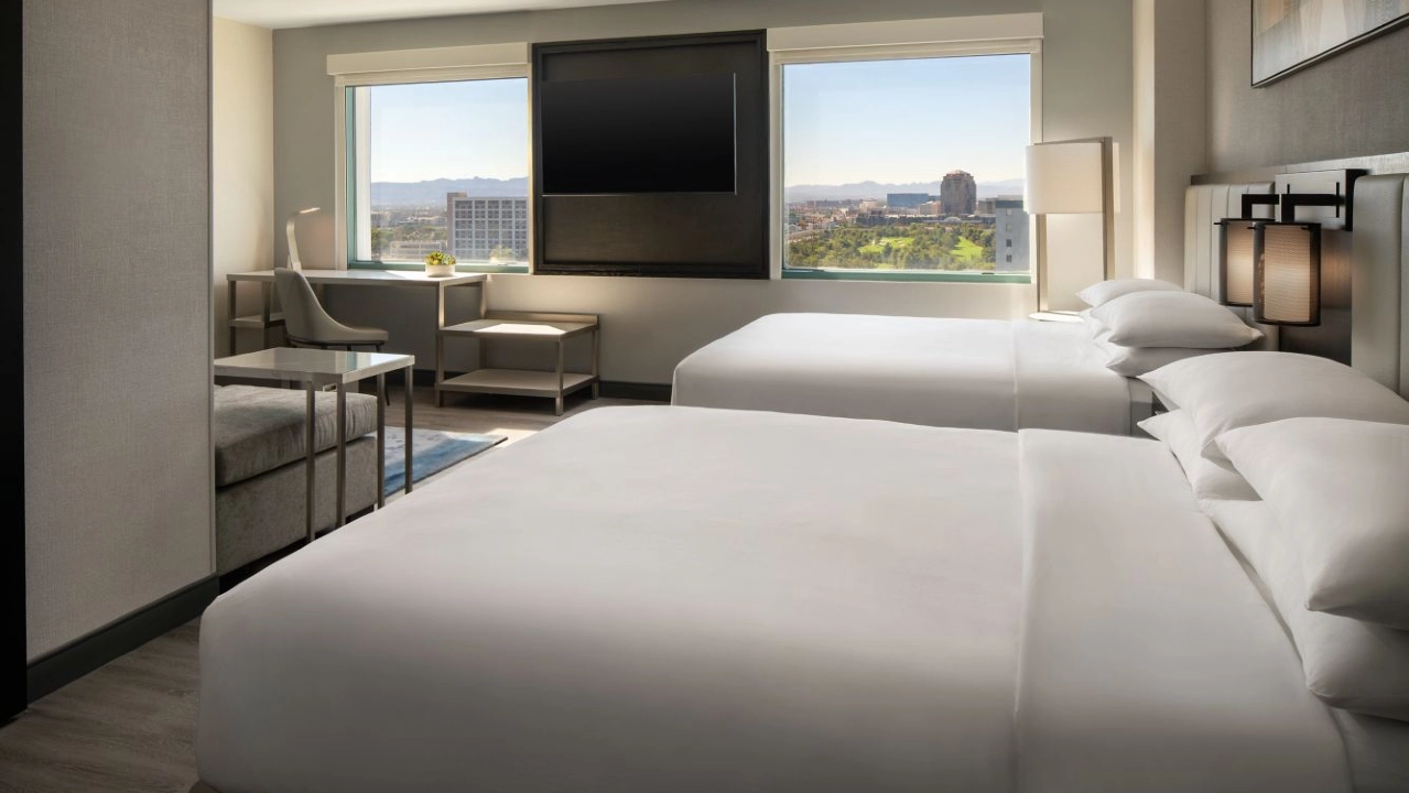 Two Queen Suite at Las Vegas Marriott