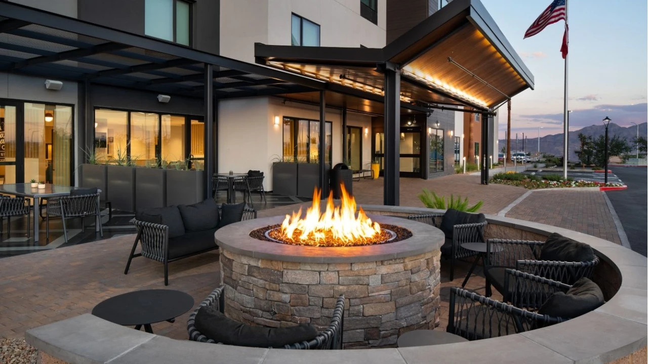 Fire Pit at Towneplace Suites Las Vegas North I-15