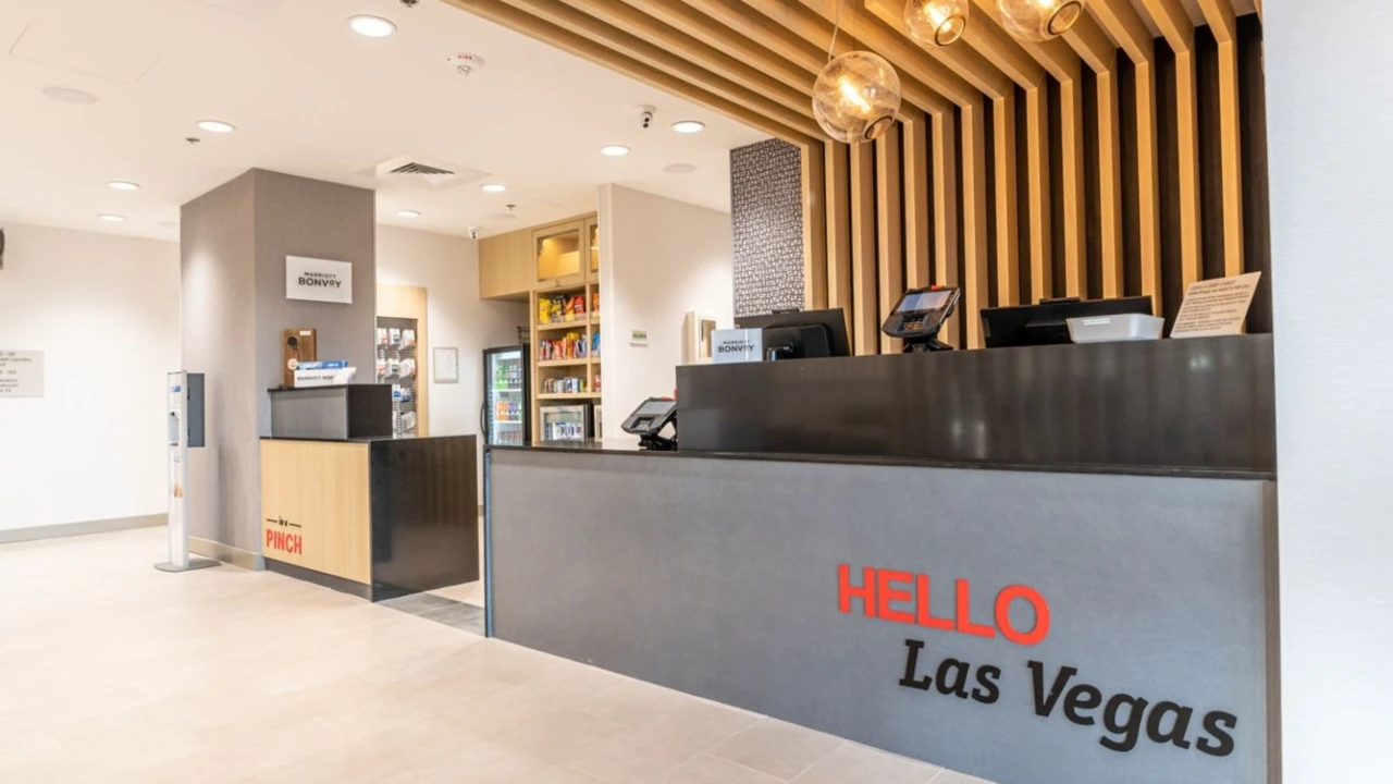 Front Desk at Towneplace Suites Las Vegas North I-15