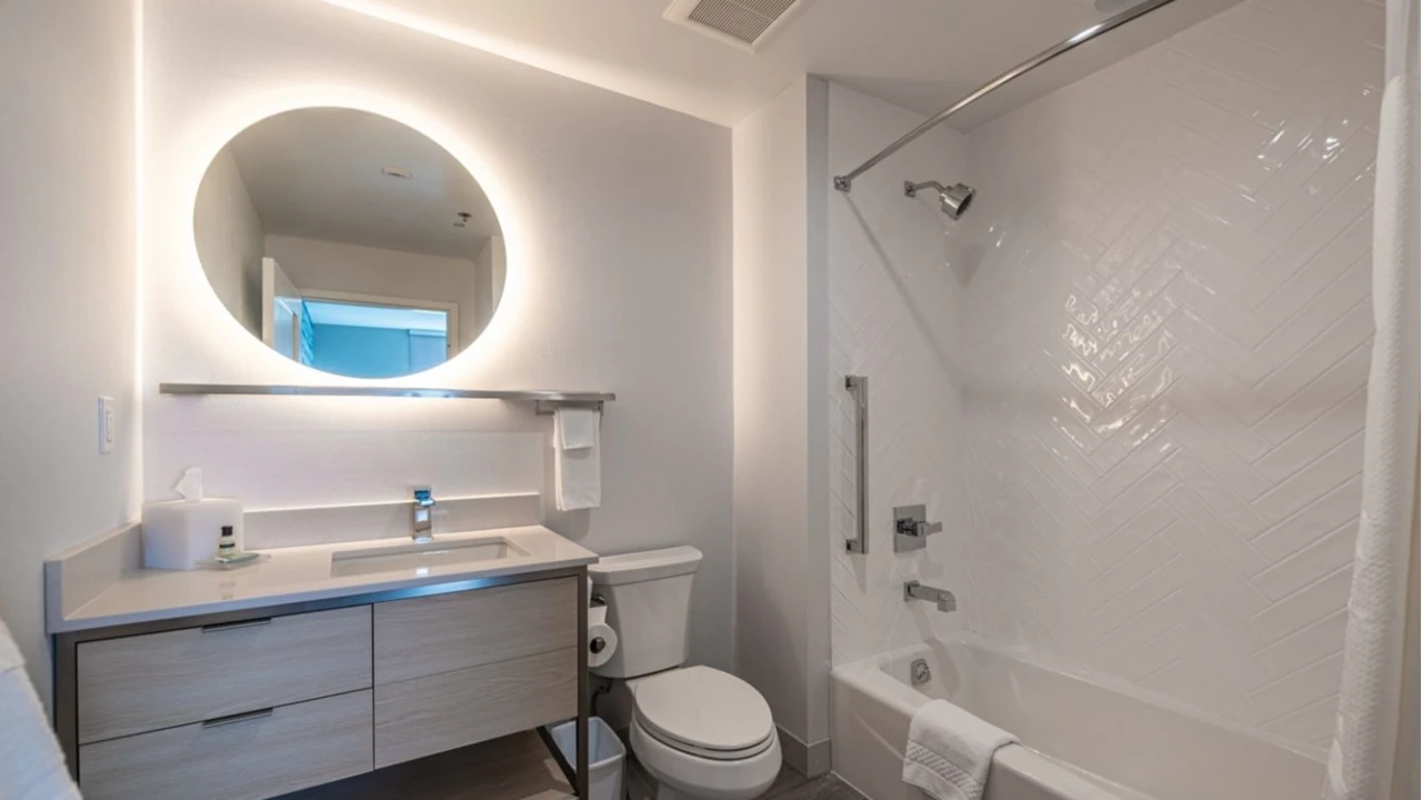 Suite Bathroom at Towneplace Suites Las Vegas North I-15
