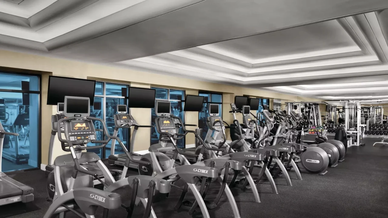 Fitness Facility at Luxor Hotel and Casino Las Vegas