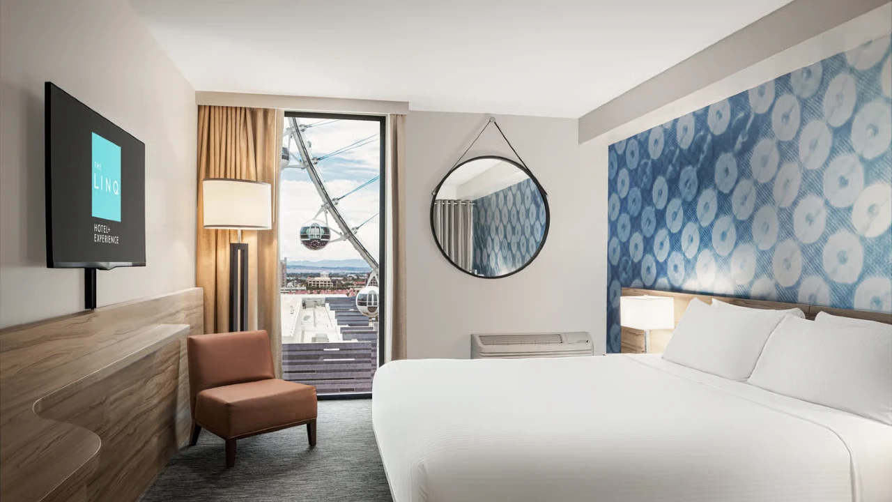 Deluxe Room King at The Linq Hotel and Casino Las Vegas