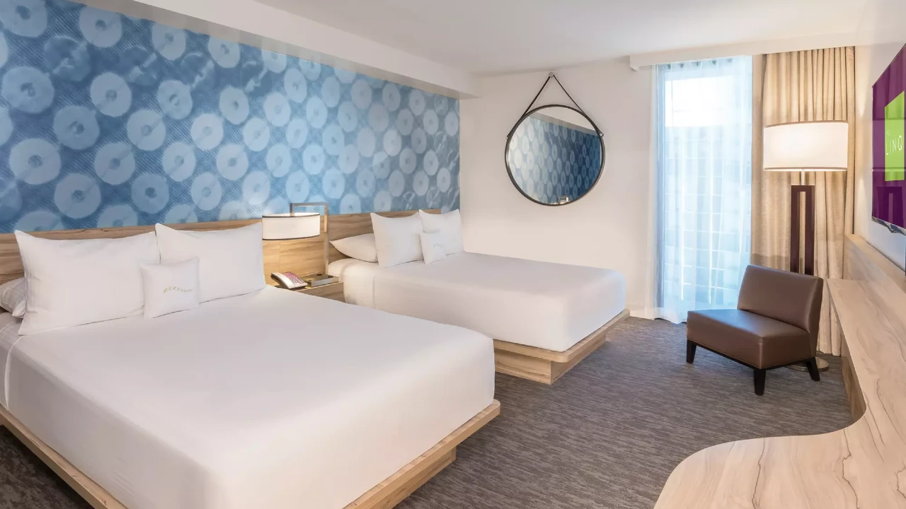 Deluxe Room Two Doubles at The Linq Hotel and Casino Las Vegas