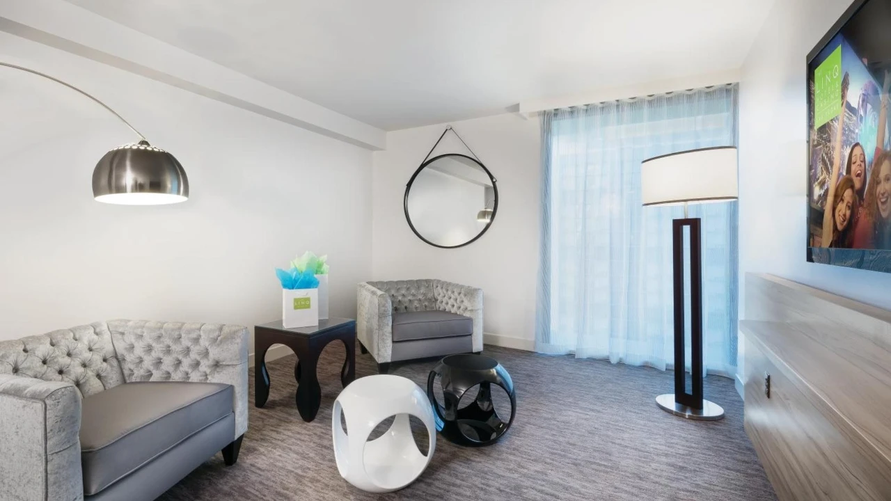Deluxe King Suite at The Linq Hotel and Casino Las Vegas