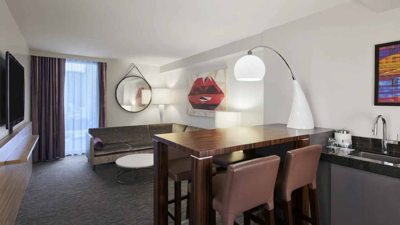 Executive King Suite District 3 at The Linq Hotel and Casino Las Vegas