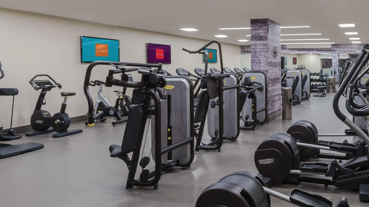 Fitness Facility at The Linq Hotel and Casino Las Vegas