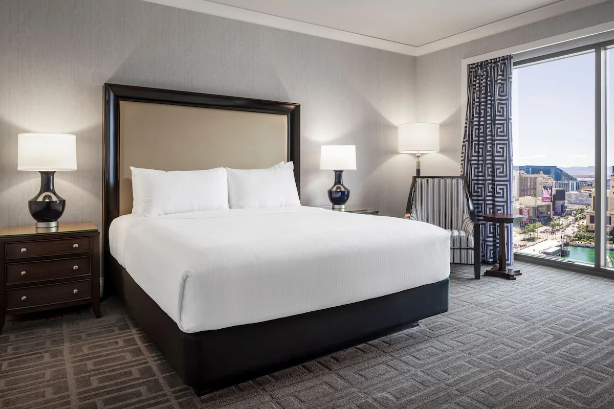 Palace Partial Strip View Room King at Caesars Palace Las Vegas