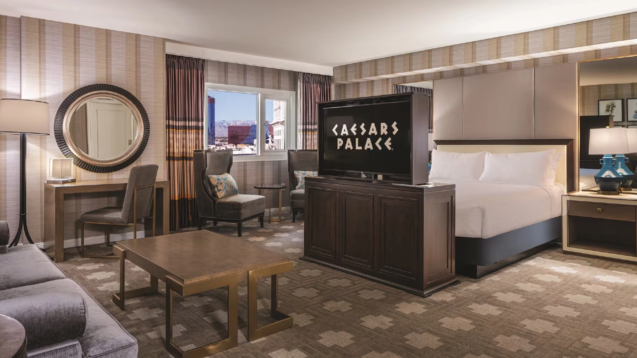 Julius Executive Studio Suite King Pool View at Caesars Palace Las Vegas