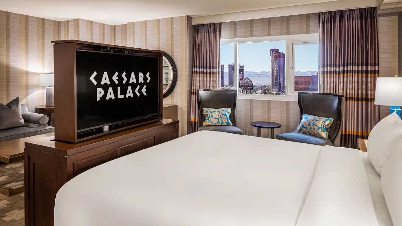Julius Executive Studio Suite King Pool View at Caesars Palace Las Vegas