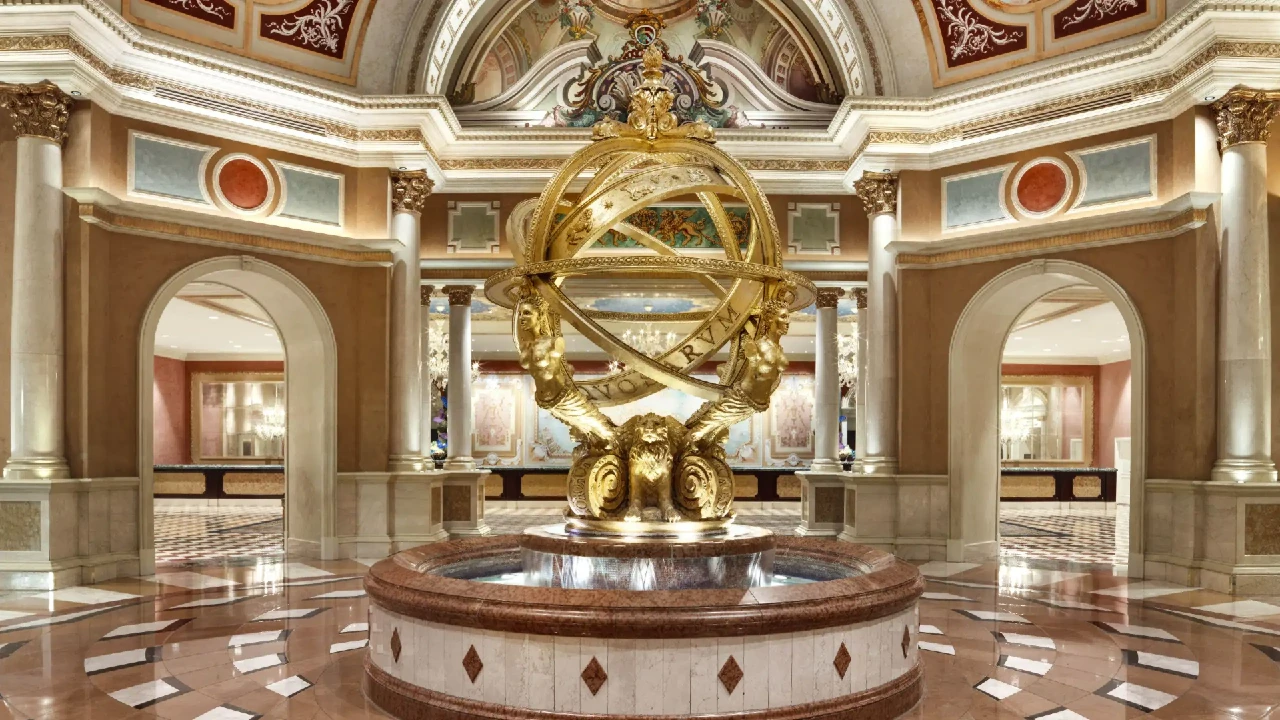 The Armillary Sphere at The Venetian Resort Las Vegas