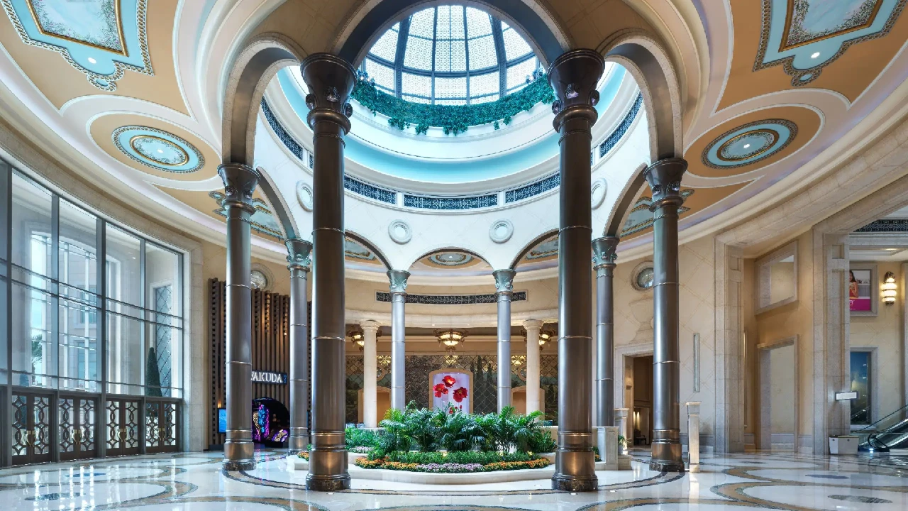 The Palazzo Lobby at The Venetian Resort Las Vegas