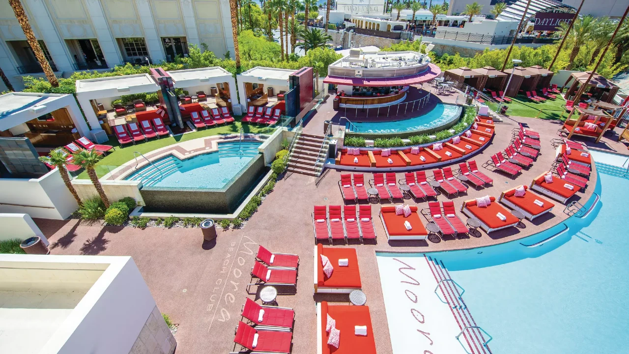 Moorea Beach Club at Mandalay Bay Resort and Casino Las Vegas