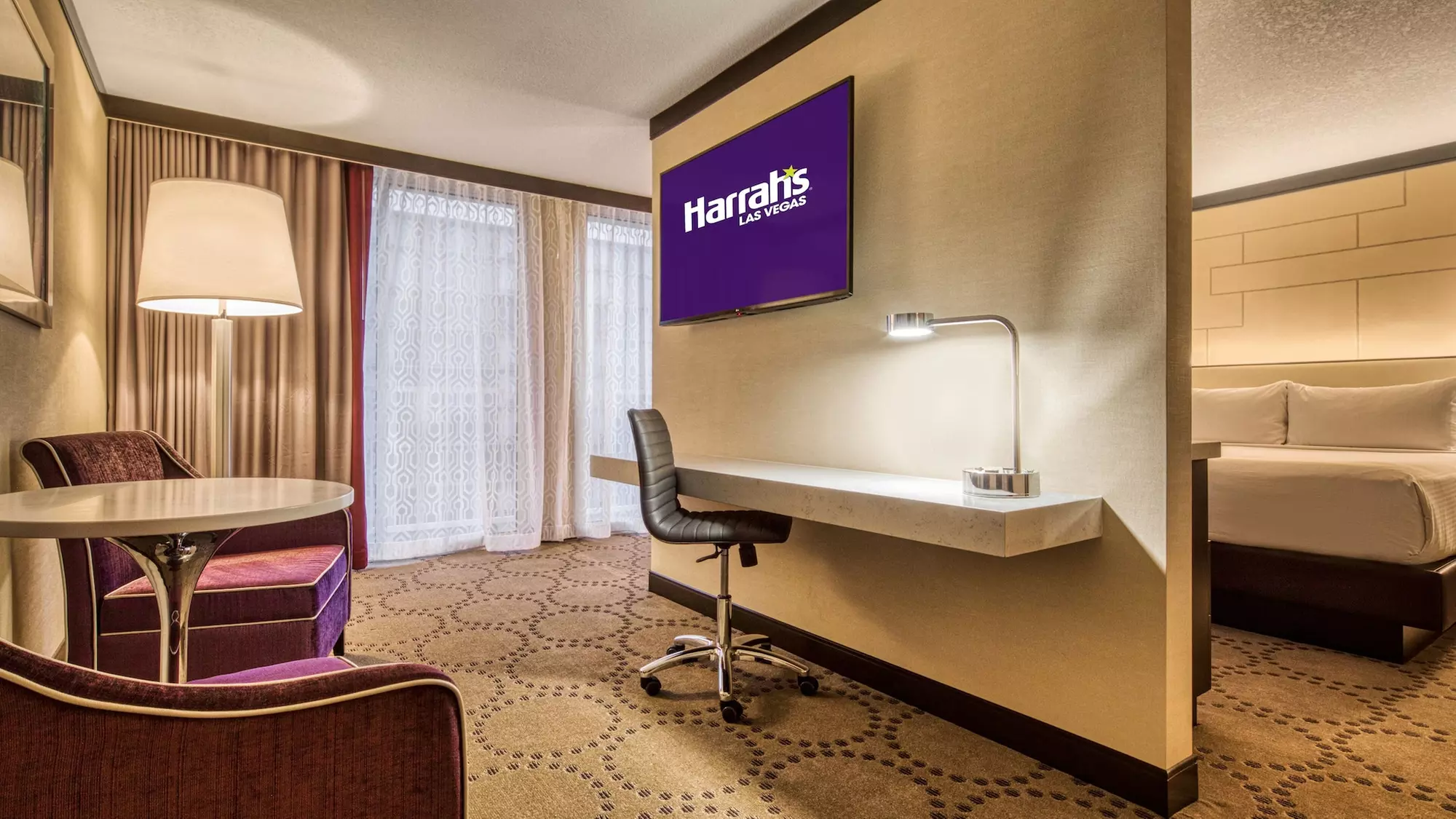 Mountain Studio Room at Harrah's Las Vegas