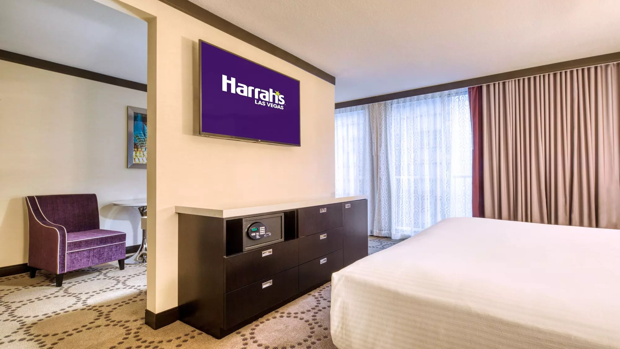 Mountain Studio Room at Harrah's Las Vegas