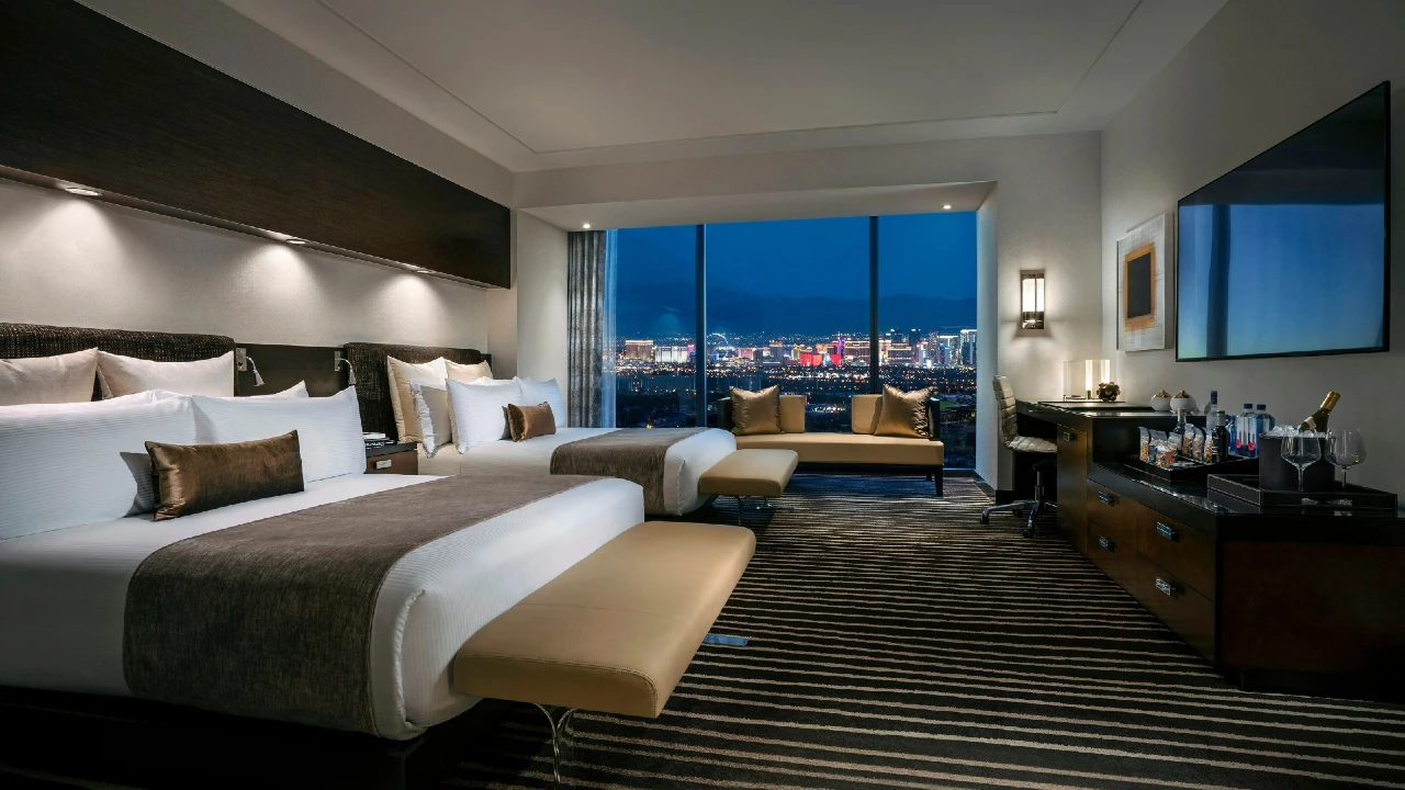 Luxury Two Queens Strip View at Red Rock Casino Resort and Spa Las Vegas
