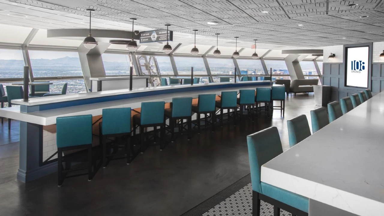 108 Drinks at The Strat Hotel Casino Tower