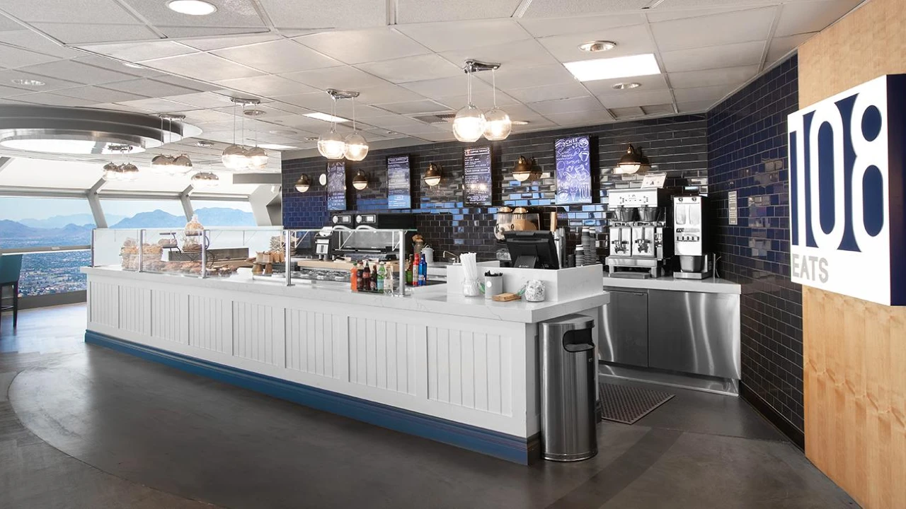 108 Eats at The Strat Hotel Casino Tower Las Vegas