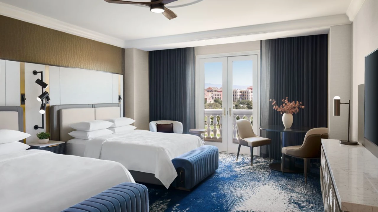 Deluxe Guest Room Two Queen at JW Marriott Las Vegas Resort and Spa