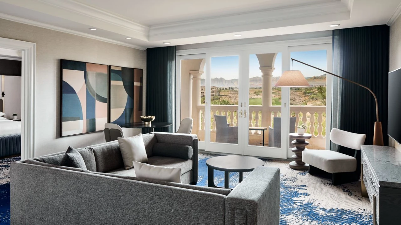 One Bedroom Suite With Balcony at JW Marriott Las Vegas Resort and Spa