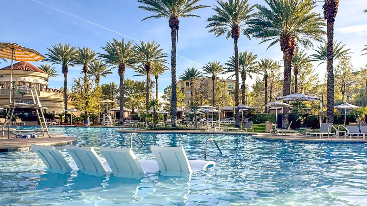 Pool at JW Marriott Las Vegas Resort and Spa